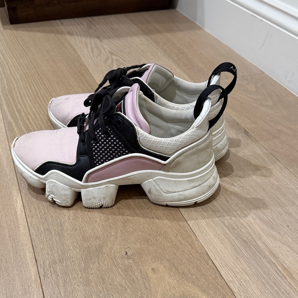 Givenchy Jaw Black and Pink Athletic Shoes